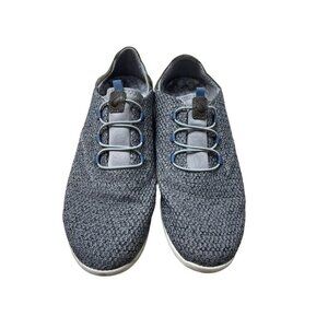 OluKai Alapa Li Slip On Lace Up Comfort Shoes Loafers Gray White Men’s 10 10395